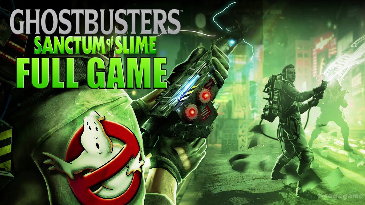 Ghostbusters Sanctum of Slime - Full Gameplay Walkthrough ( Full Game Longplay)