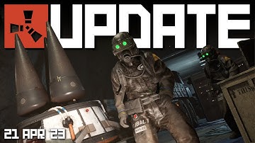 Nuclear Missile Silo, NVGM scientists | Rust Update 21st April 2023