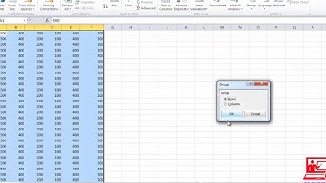 Tutorial 13: MS Excel Group, Ungroup, Sub Total, Spelling, Thesaurus Tutorial in Hindi