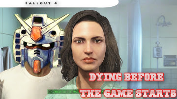 Fallout 4 | Intro and Dying Before Game Starts |w/o Commentary