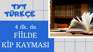 4 dk. da Fiillerde Kip, Zaman Kayması l TYT Türkçe Fiilde Anlam Kayması