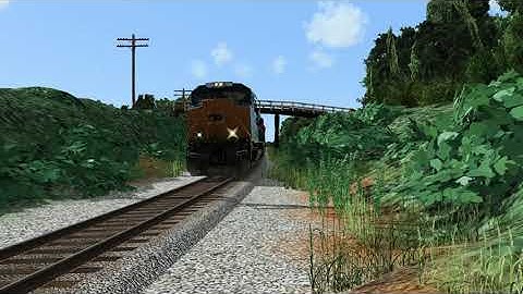 Run8 Train Sim First Train Ran On New Fitzgerald Sub