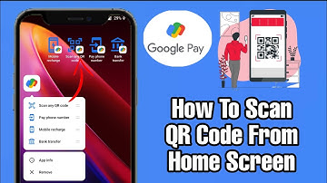 How to Add Google Pay Shortcut to Home Screen on Android | QR Code Scanner, Mobile Recharge, Bank