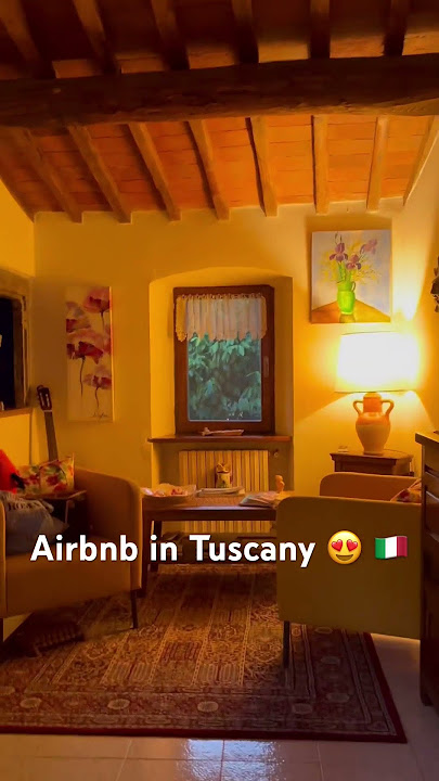 We arrived at our airbnb in Tuscany Italy 🇮🇹 one of the best experience I’ve had in Europe 🩷