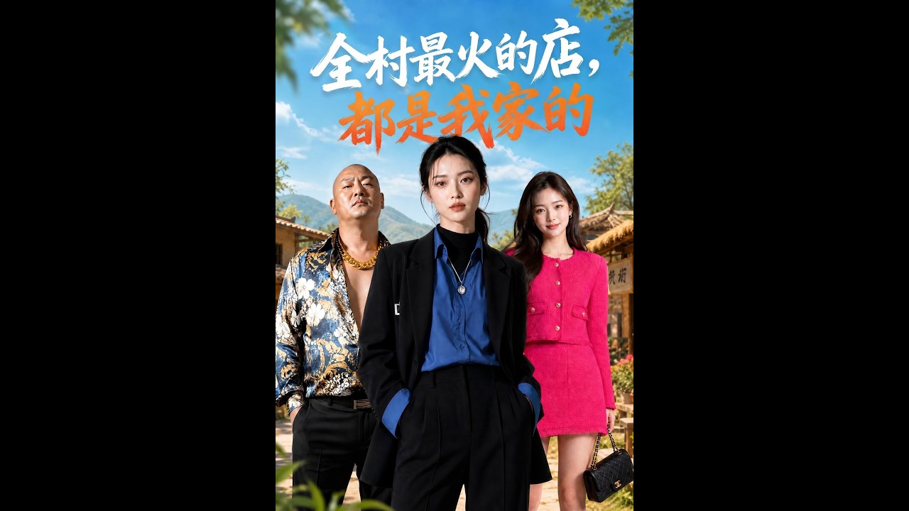 【一口气看完】《全村最火的店，都是我家的》#短剧 #AI短剧 #逆袭 #drama #爽剧 #鲨鱼先生
