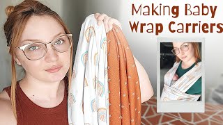 DIY Mom Project: Wrap Carrier! | Vlog #126