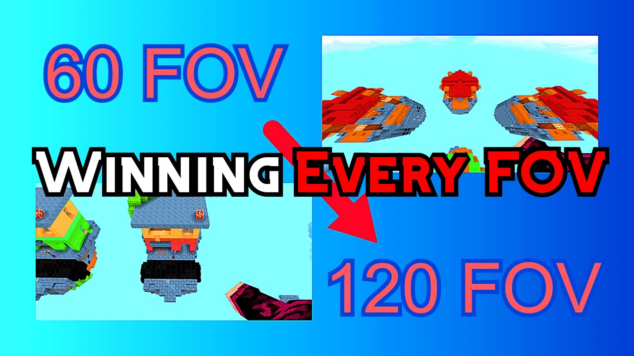 Every Win = New FOV (Minefun.io Sky Wars Challenge)