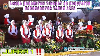 Download Lagu JUARA 1🔥 LOMBA KARAWITAN TINGKAT SD KABUPATEN KARANGANYAR. Ketawang BARIKAN \u0026 CUBLAK-CUBLAK SUWENG MP3 Download Lagu JUARA 1🔥 LOMBA KARAWITAN TINGKAT SD KABUPATEN KARANGANYAR. Ketawang BARIKAN \u0026 CUBLAK-CUBLAK SUWENG MP3