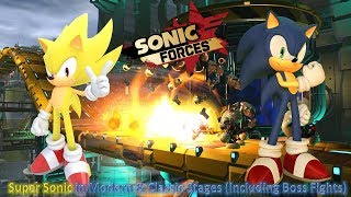 Sonic Forces Mod Part 5_ Super Sonics in Modern & Classic Stages (Including Boss Fights)