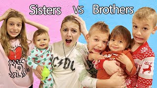 WHO'S The BEST BABYSITTER?!?! Brothers Vs Sisters! The Movie!!