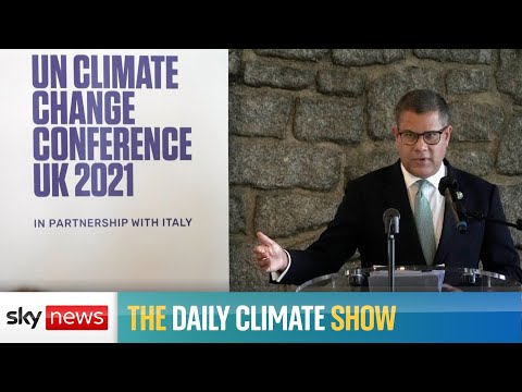 Watch live: Alok Sharma's climate warning ahead of COP26.