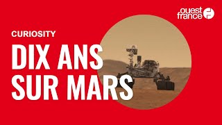 Il y a dix ans, Curiosity, le robot exploreur de la Nasa, atterrissait sur Mars #shorts