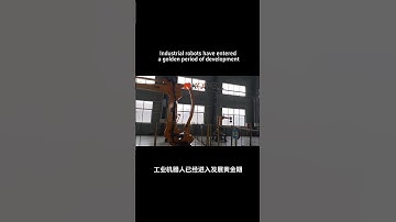 #machine #robotics #industrialrobot Industrial robots have entered a golden period of development