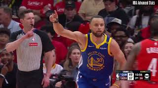 Stephen Curry Highlights vs Houston Rockets | 2025 First Round Game 1