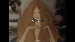 Secret - The Pierces | slowed down + reverb