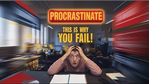 The Real Reason You Procrastinate (And How to Finally Stop!)