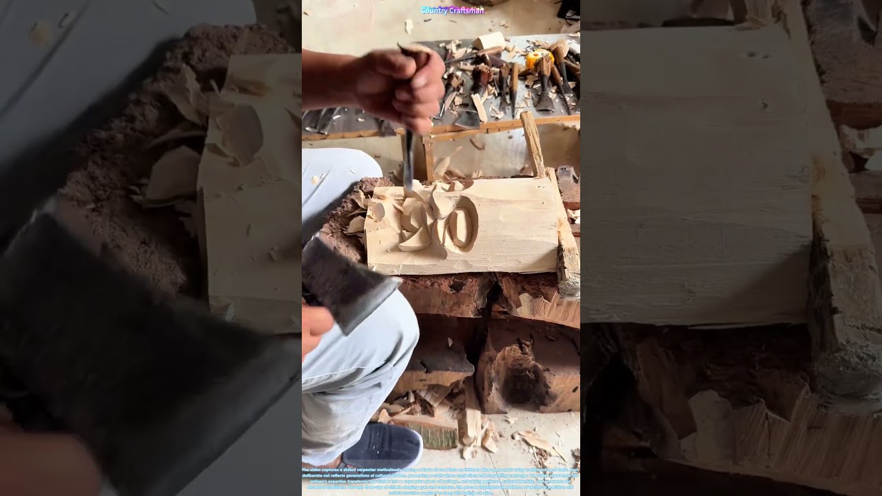Crafting Legends: The Art of Carving Ancient Nuo Masks in Wood