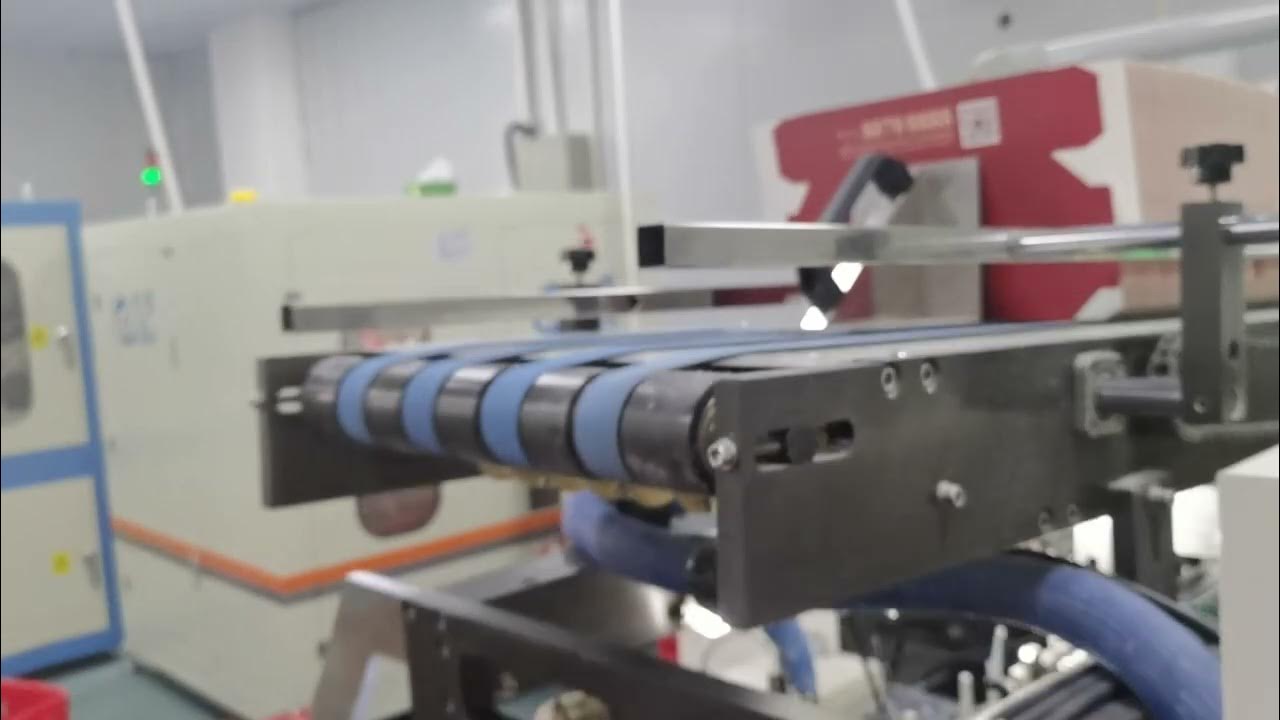 Automatic facial tissue paper box packing machine for box tissue