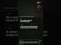 Backup Restore Test Evidence #shorts