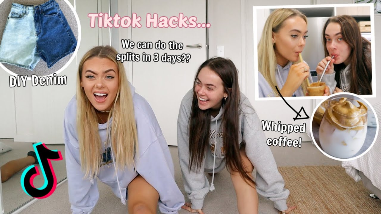 Attempting VIRAL Tik Tok Hacks… (Fail or Success?!) | Mescia Twins