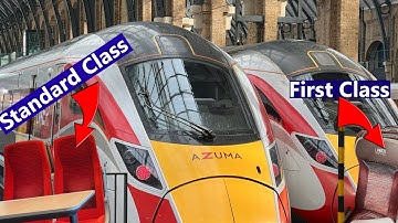 Britain’s BEST HIGH SPEED TRAIN? 1st Class VS Standard on the LNER AZUMA