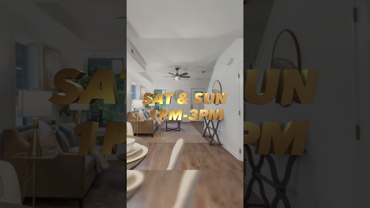 🏡 Open House This Weekend!