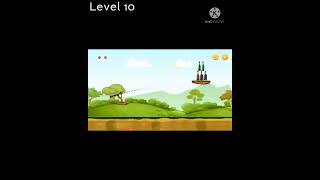 knock down bottles game brilliant play 'level ' 10 #short video|how to knock down #shortvideo screenshot 3