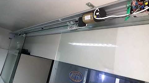 Funcionamento porta automática Fass