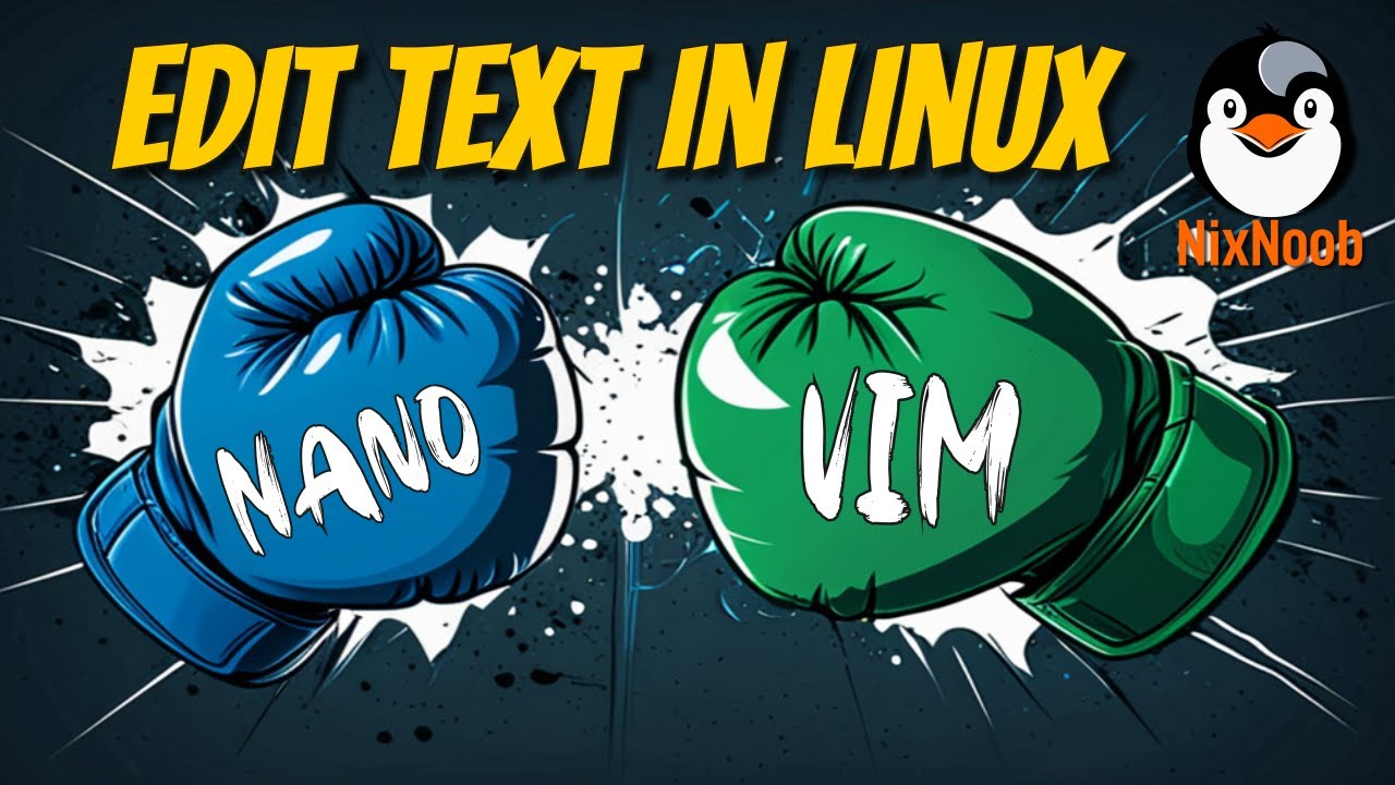 Nano vs Vim - YouTube
