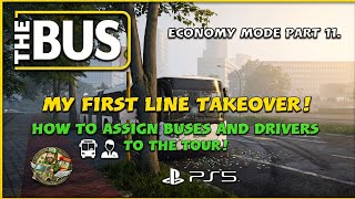 THE BUS | PS5 | ECONOMY MODE PART 11. | MY FIRST LINE TAKEOVER!! #thebus #ps5 