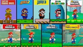 Miniatura de "Super Mario Bros | 2D Graphics Evolution | HD Models | 1983 - 2019"