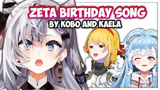 Kobo and Kaela makes a birthday song for Zeta....