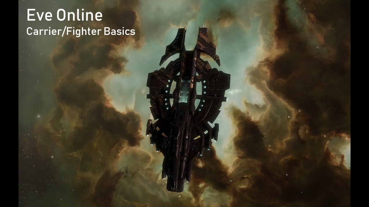 Eve Online Carrier/Super Fighter Tutorial YouTube