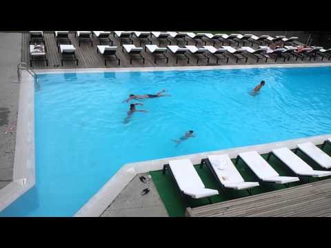 დანი ცურავს