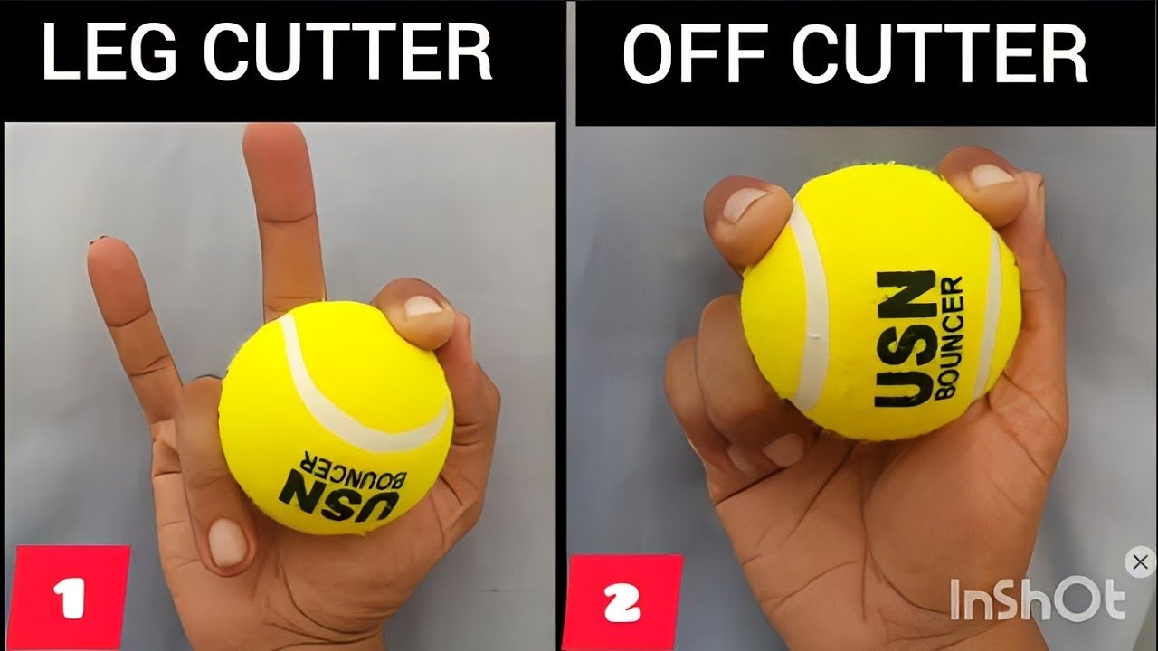 How to ball off cutter and leg cutter teenis ball !! Off cutter and leg