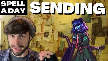 SENDING | The Most Overpowered Spell (Also The Jester Spell) - Spell A Day D&D 5E +2
