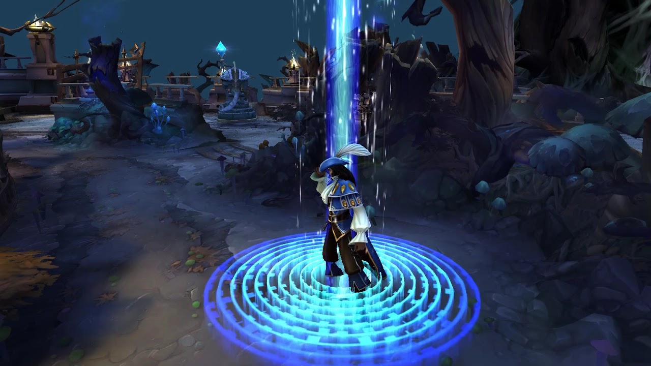 League of Legends Twisted Fate (Recall Animation) YouTube