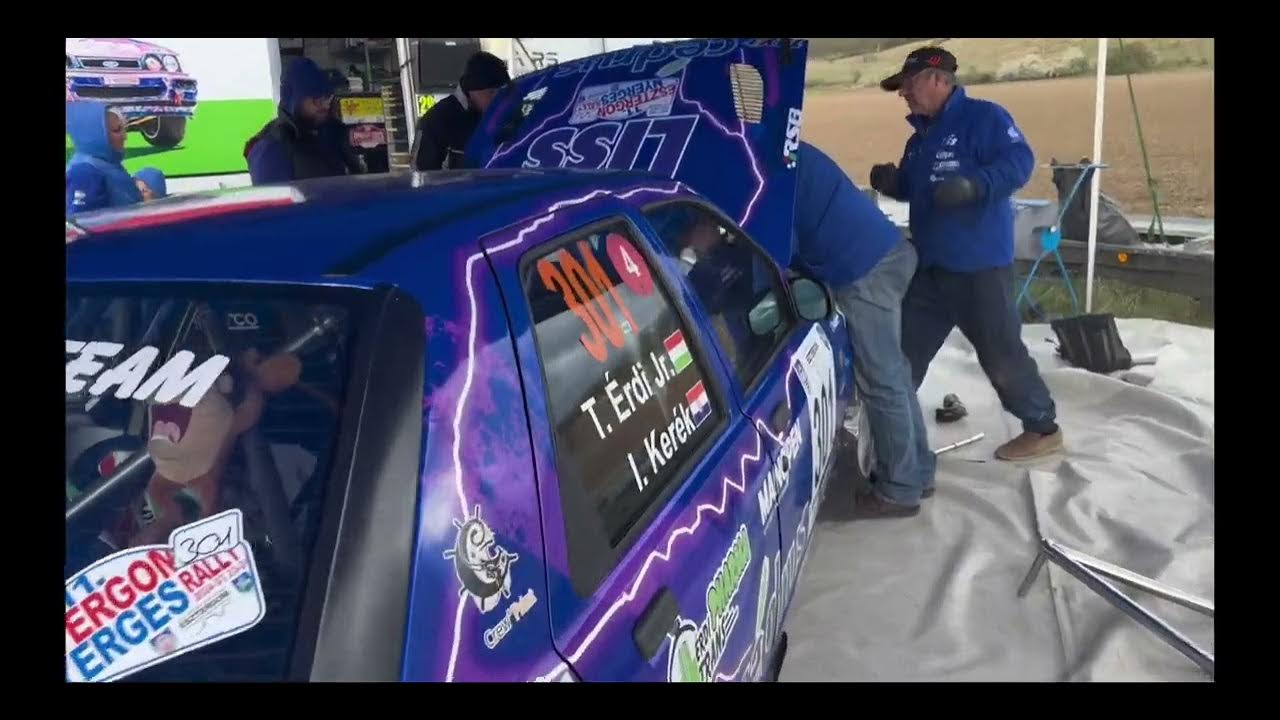 NyergesújfaluEsztergom Rally 2024. Érdi Tibor Junior Kerék István