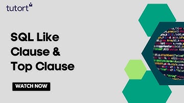 SQL Like Clause | SQL Top Clause | SQL Clauses | SQL Tutorials for Beginners 2023 | Tutort Academy
