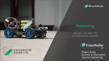 Platooning by Fraunhofer BlockchainLab