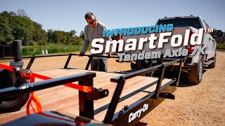 SmartFold™ Tandem Axle 7K Utility Trailer | Carry-On Trailer