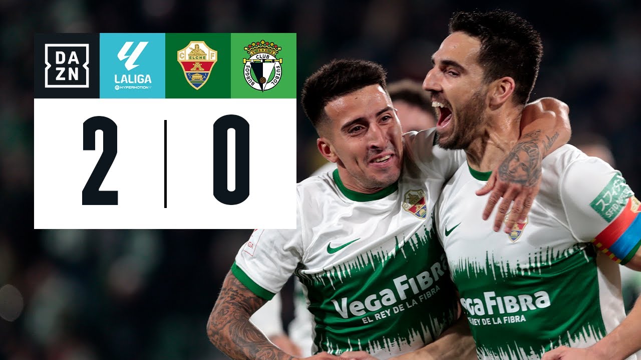 Elche CF vs Burgos CF (2-0) | Resumen y goles | Highlights LALIGA ...