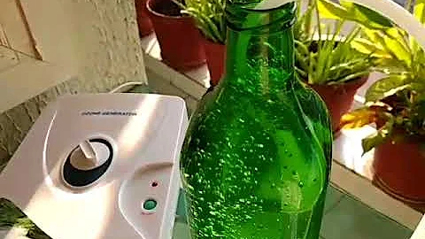 Gerador de ozônio - ozonizando a água