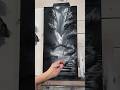 Black And White Forest Bridge FULL Tutorials On My Channel Shorts Acrylic Painting 