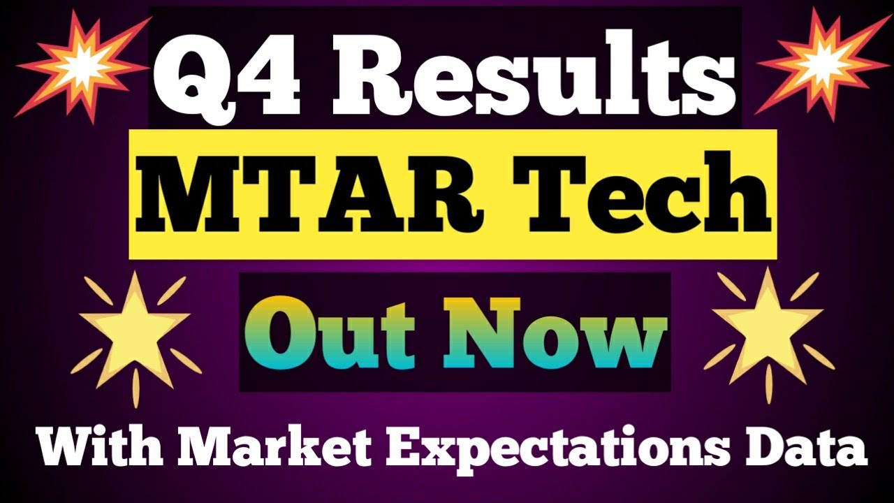 MTAR Q4 financial results with market expectations data. MTAR Q4 ...