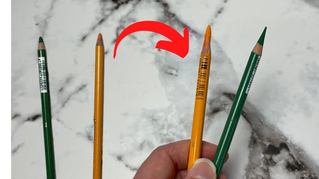 Liquid White Colored Pencil vs Titanium White & Touch Up Texture