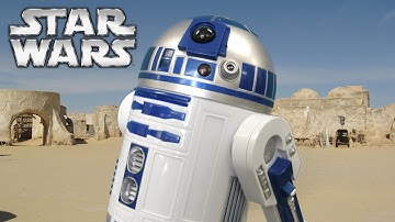 Star Wars R2-D2 Interactive Robotic Droid from Thinkway Toys