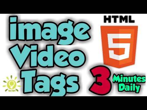 Image tag in html | Video tag in html | how to insert thumbnail to video in html5