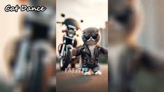 😸Cat Scooter Dance ep1🏍 #dancingcats #cat #ai #funny #trending #viral #catlover by FAFs777〈funny_animal_friends777〉 39 views 10 days ago 29 seconds