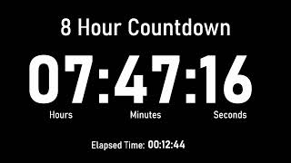 8 Hour Countdown with Timer (No Ads) Wealth